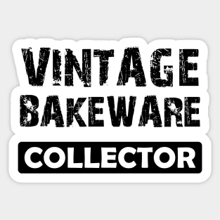 Vintage Bakeware Collector Sticker